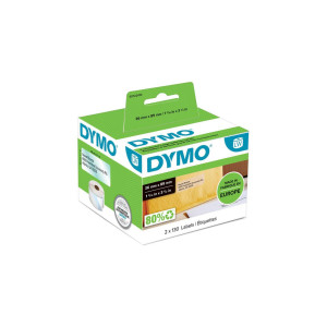 Dymo Etikett LW 89x36mm transp. 260/fp