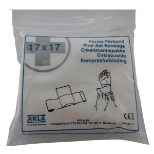 AKLA Första förband 17x17cm