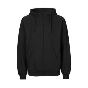 NEUTRAL® Hoodie zip O63301 herr svart XL