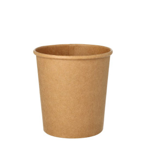 PAPSTAR Soppskål brun 470ml 25/fp