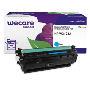 WECARE Toner HP W2121A 212A 4,5K cyan