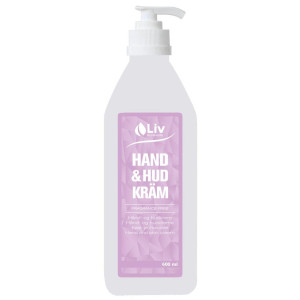 LIV Hand/Hudcreme oparfymerad 600ml
