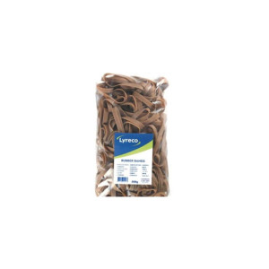 LYRECO Gummiband 125x8mm