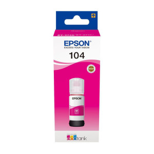 Epson EcoTank bläckflaska 104 C13T00P340, 70 ml, magenta
