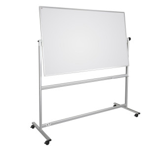 2X3 THE BOARDS' COMPANY Whiteboardtavla vändbar/mobil 120x90cm