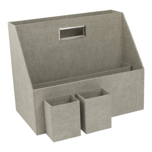 BIGSO BOX Skrivbordsförvaring portabel - Linnebeige