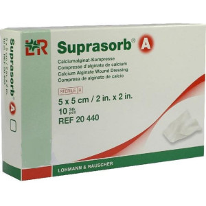 SUPRASORB Förband A 5x5cm 10/fp