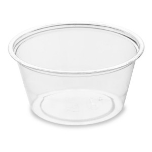 DUNI Dressingbägare rPET 60ml trans 100/fp