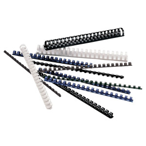 LYRECO Plastspiral 20mm Svart 100/fp