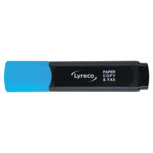 LYRECO Överstrykningspenna 2-5mm blå