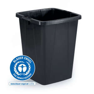DURABLE Papperskorg Durabin Eco 90L svart