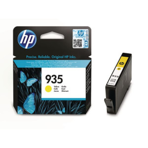 HP Bläckpatron, 935, C2P22AE, gul, singelförpackning