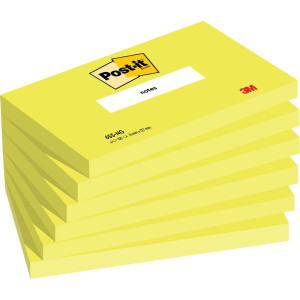 POST-IT Sticky-notislappar, 76 x 127 mm, grön, 100 blad, 655-NG