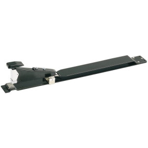 RAPID Manuell häftapparat HD12 med lång arm, Heavy Duty, 40 ark, svart