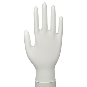 ABENA Nitrilhandske accelerator/puderfri vit S 150/fp