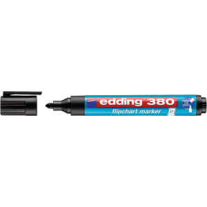 EDDING Blädderblockspenna 380, med 1,5 - 3 mm, svart