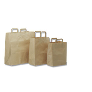 NORDISKT PAPPER Bärkasse papper 44L brun 175/fp