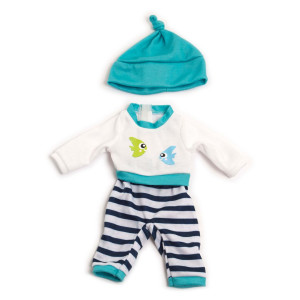 MINILAND Dockkläder pyjamas 32cm 2 delar