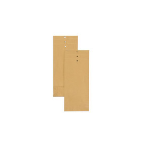 MAILMEDIA Provpåse D14 100x245mm hålborrad klaff 250/fp