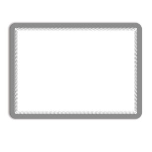 TARIFOLD Magnetram självh. DJOIS A4 silver 2/fp