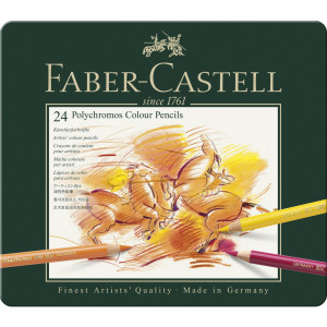 FABER-CASTELL Färgpenna Polychroms 24/fp