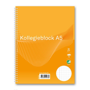 NO BRAND Kollegieblock A5 60g 70 blad rutat