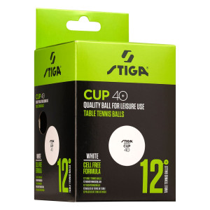 Stiga Bordtennisboll S.Outdoor 12/fp
