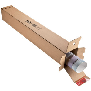 COLOMPAC Fyrkantstub 860x108x108mm brun
