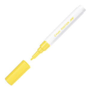 PILOT Märkpenna Pintor Fine spets, 1,0 mm, gul