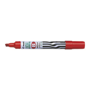 PILOT Märkpenna Super Color Marker permanent, broad, snedskuren spets, röd