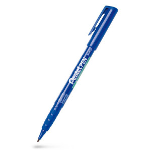 PENTEL Märkpenna perm. fine blå