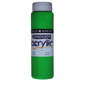 DALER-ROWNEY Akrylfärg 500 ml grön