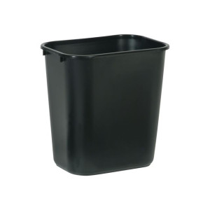 RUBBERMAID Papperskorg svart 27L