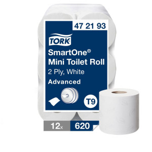 TORK Toalettpapper SmartOne Advanced T9 2-lag 12/fp