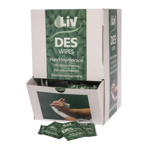 LIV Desinfektionsservett Wipes 250/fp