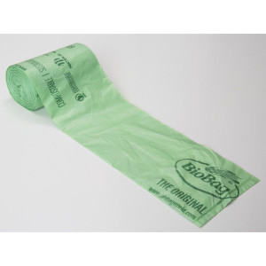 BIOBAG Plastsäck 60L 30my grön 20/rl