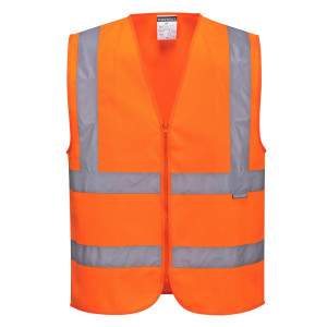 PORTWEST Varselväst C375 orange XL Klass 2