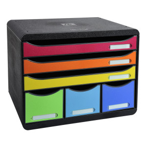 EXACOMPTA Blankettbox STORE-BOX MAXI 6 lådor