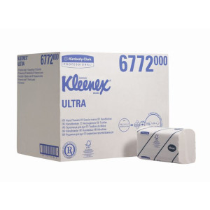 KLEENEX Pappershandduk kedjevikt 2-lagers vit 2820/fp