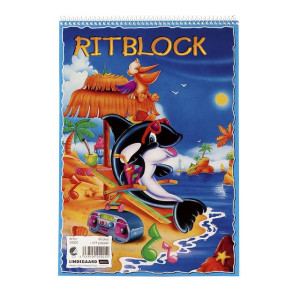 NO BRAND Ritblock A4, 80/FP