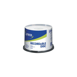 DVD+R LYRECO 4,7GB 50/FP