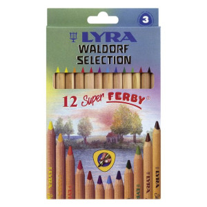 LYRA Färgpenna Waldorf 12 färger