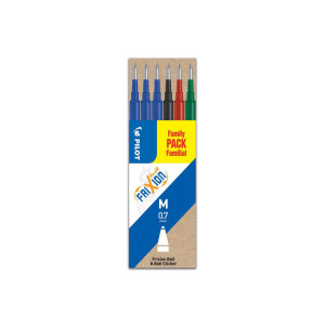 PILOT Refill Frixion 0,7mm 4 färger