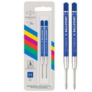 PARKER Refill Quinkflow M blå 2/fp