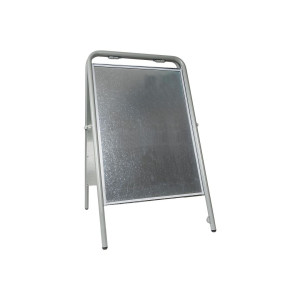 NO BRAND Gatuställ Sign 50x70cm silver