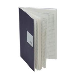 ESSELTE Bokföringsbok med kolumner, 96 sidor, linjerad, 210 x 297 mm