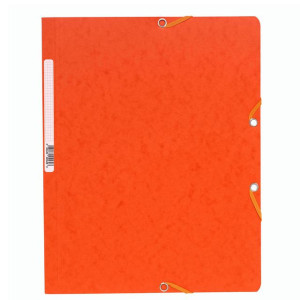 EXACOMPTA Gummibandsmapp A4 orange