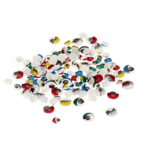 PLAYBOX Plastögon med fransar 230/fp