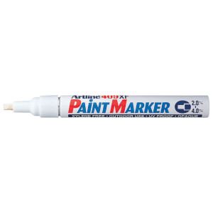 ARTLINE Märkpenna Sned 409XF Paint vit