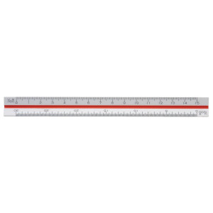 LINEX Skallinjal 15cm